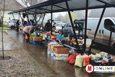 Szitáló esőben is jó szolgálatot tesz az újítás (Fotó: Puskás Károly)