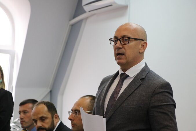 Goran Rakić, a Szerb Lista elnöke (Fotó: Kossev) Goran Rakić, a Szerb Lista elnöke (Fotó: Kossev)