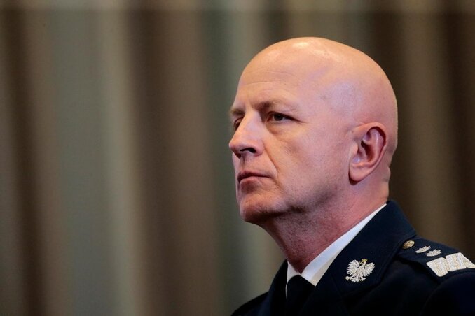 A rendõrség fõparancsnoka, Jarosław Szymczyk (Fotó: Adam Jankowski/Polska Press) A rendõrség fõparancsnoka, Jarosław Szymczyk (Fotó: Adam Jankowski/Polska Press)