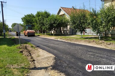 Új útburkolatot kap Radičevićen a Proletár utca (Fotó: Kancsár Izabella)