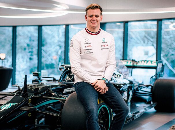 Tovább lépdel apja nyomdokain (Fotó: Mercedes AMG F1)