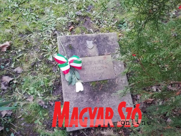 Dr. Rajki Márton sírja (Fotó: Patyi Szilárd) Dr. Rajki Márton sírja (Fotó: Patyi Szilárd)