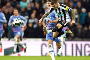 A Newcastle a Premier League mellett a ligakupában is villog (Fotó: Express & Star)