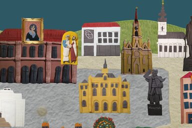 Jelenet a „gyurmafilmből"