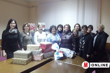 A munka végén csoportkép is készült (Vidács Hajnalka felvétele)