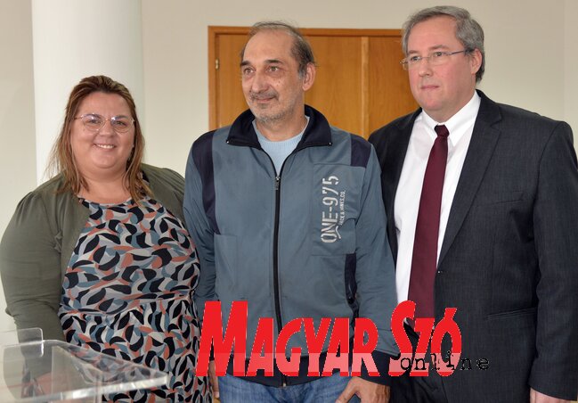 Edvina Erdedi, Jugoslav Popov i Gabor Mokuš (Foto: Čila David)