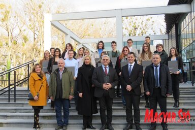 Az Újvidéki Egyetem idei legjobbjai (Fotó: Albert Éva)