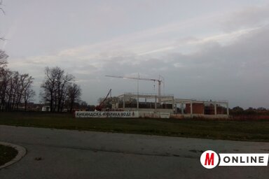 Jelenleg az új vízgyár körül dolgoznak (Vidács Hajnalka felvétele)