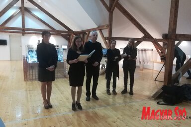 A régészeti osztály tárlatmegnyitóján a Szabadkai Városi Múzeumban (Fotó: Lukács Melinda)