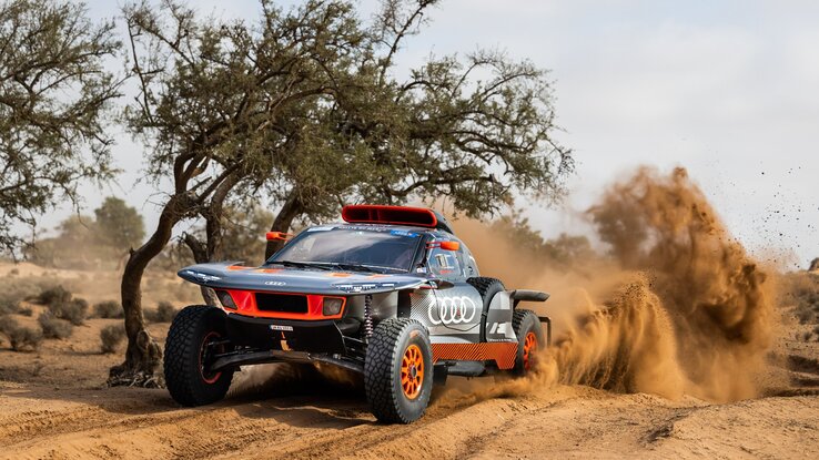 Megérett az idő, hogy elektromos autó nyerje meg a Dakart? (Fotó: Audi Sport)