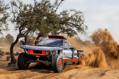 Megérett az idő, hogy elektromos autó nyerje meg a Dakart? (Fotó: Audi Sport)