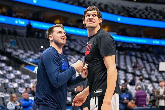 Dončić és Marjanović három évig voltak csapattársak (Fotó: USA Today Sports) Dončić és Marjanović három évig voltak csapattársak (Fotó: USA Today Sports)
