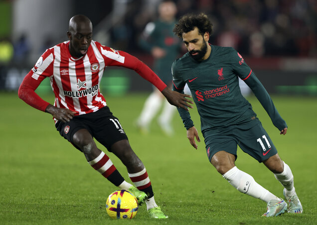 Mo Szalahék egyelőre csúfosan sokat botlanak a Premier League-ben (Fotó: Beta/AP) Mo Szalahék egyelőre csúfosan sokat botlanak a Premier League-ben (Fotó: Beta/AP)