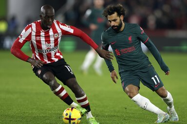Mo Szalahék egyelőre csúfosan sokat botlanak a Premier League-ben (Fotó: Beta/AP)