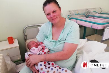 Szilvia és Leóna jól érzik magukat a topolyai szülészeten (Fotó: Tóth Péter)