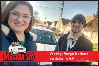 A Taxi vendége Varga Norbert (Fotó: Kállai Göblös Nikoletta)