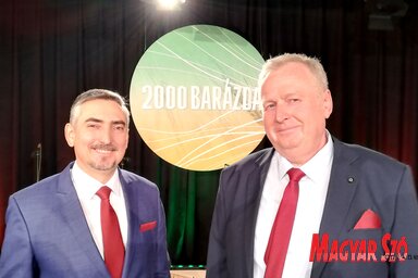 Bálizs István és Tóth András, a Barázda két szerkesztője (Fotó: Tóth Péter)
