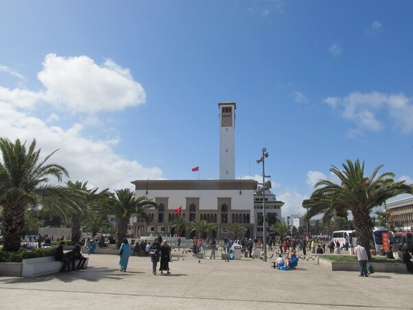 Casablanca főtere