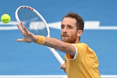 Szívósságáról tett tanúbizonyságot a francia Constant Lestienne, aki Györe Laci meccslabdájáról kapaszkodott vissza, és végül három játszmában nyert