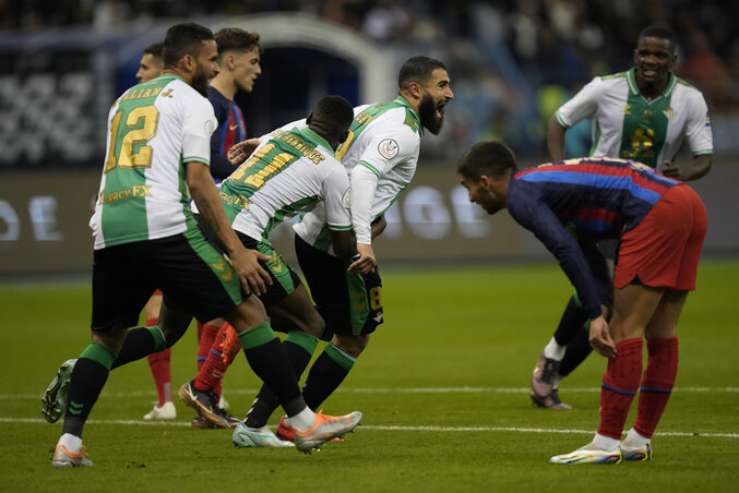 A Betis nagy küzdelemben a büntetőkig életben tartotta esélyeit (Fotó: Beta/AP) A Betis nagy küzdelemben a büntetőkig életben tartotta esélyeit (Fotó: Beta/AP)