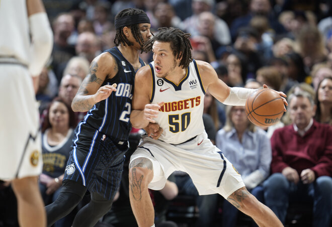 A hét szezont Orlandóban töltő Aaron Gordon 25 pontot szórt egykori csapata ellen (Fotó: Beta/AP) A hét szezont Orlandóban töltő Aaron Gordon 25 pontot szórt egykori csapata ellen (Fotó: Beta/AP)