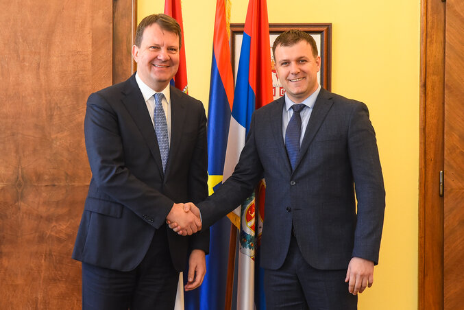 Igor Mirović és Husein Memić (Fotó: vojvodina.gov.rs) Igor Mirović és Husein Memić (Fotó: vojvodina.gov.rs)