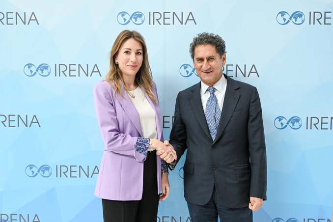 Abu Dabi, 18.01.2023. - Ministarka rudarstva i energetike Dubravka Djedovic razgovarala je u Abu Dabiju sa generalnim direktorom Medjunarodne agencije za obnovljive izvore energije (IRENA) F