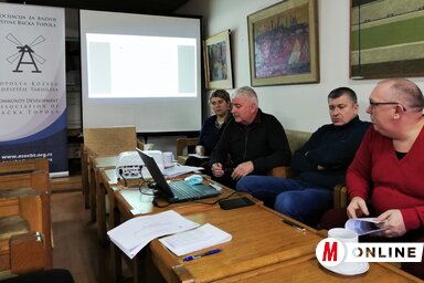 A közgyűlésen beszámoltak az eddig elvégzett munkáról (Tóth Péter felvétele)