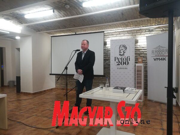 Deák-Sárosi László a VM4K-ban (Fotó: Lukács Melinda) Deák-Sárosi László a VM4K-ban (Fotó: Lukács Melinda)