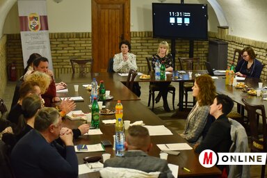 A Tájékoztatási Bizottság fontosnak tartja az újságírói szakma megbecsülésének erősítését (Molnár Edvárd felvétele)