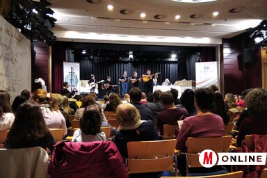 A díjkiosztó ünnepély közönségének kedvence a Mákvirágok verséneklő együttes volt (Fotó: Tóth D. Lívia)