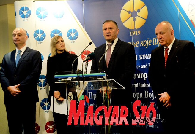 Nenad Ivanišević, Ana Košel, Branko Ćurčić és Boško Vučurević (Fotó: Dávid Csilla) Nenad Ivanišević, Ana Košel, Branko Ćurčić és Boško Vučurević (Fotó: Dávid Csilla)