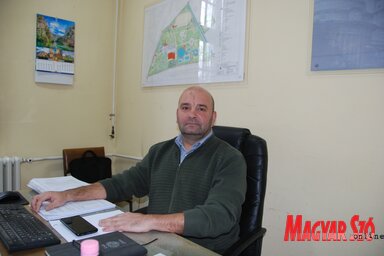 Cipó Igor helyi közösségekkel és falvakkal megbízott polgármesteri tanácsadó (Fotó: Horváth Attila)