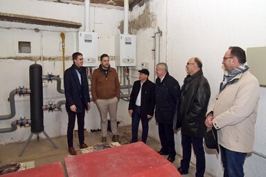 Az új kazánt tartományi és községi támogatásból vásárolták (Fotó: Gergely Árpád)