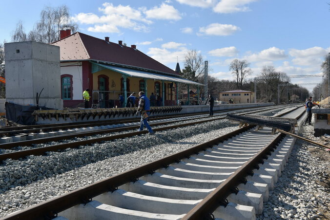 A vasút felújításával a vasútállomás is megújul