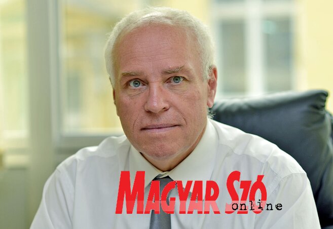 Hajnal Jenő, az MNT elnöke (Fotó: Gergely Árpád) Hajnal Jenő, az MNT elnöke (Fotó: Gergely Árpád)