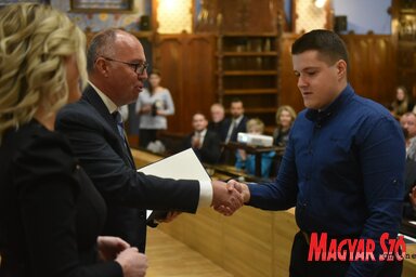 Átadták az idei ösztöndíjakat (Fotó: Ótos András)