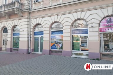 Óbecse község Idegenforgalmi Szervezetének épülete a város központjában (Kancsár Izabella felvétele)