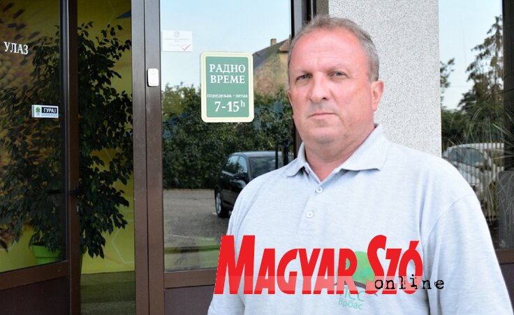 Vladimir Rankov agronómus (Fotó: Paraczky László) Vladimir Rankov agronómus (Fotó: Paraczky László)