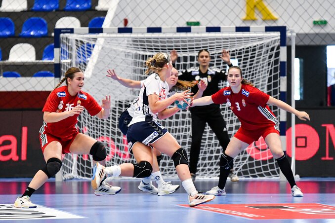 A magyar védelem a norvégok ellen is kiválóan működött (Fotó: EHF/Mihai Nițoiu) A magyar védelem a norvégok ellen is kiválóan működött (Fotó: EHF/Mihai Nițoiu)