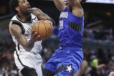 Irving nem fél bemenni a gyűrű alá a „nagyok” közé (Fotó: Beta/AP)