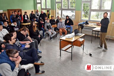 A biodiverzitás témaköréről szóló előadást Pajić László Ivan hivatásos természetvédelmi őr tartotta  (Fotó: Gergely Árpád)