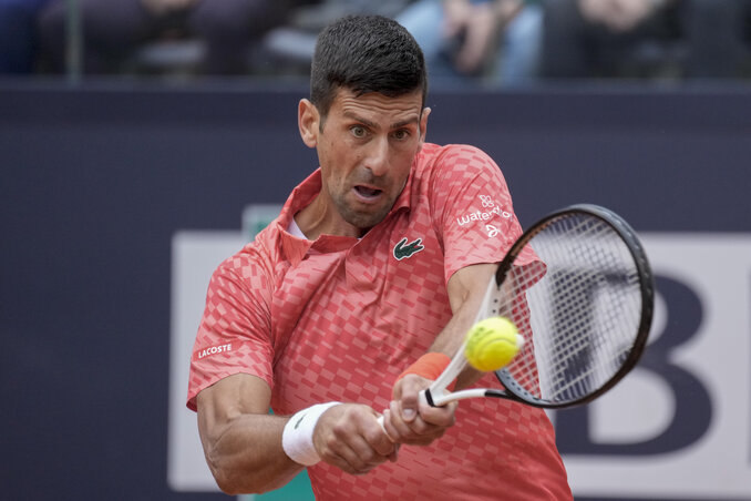 Novak Đoković tapasztalt módon lépte túl brit ellenfelét (Fotó: Beta/AP)