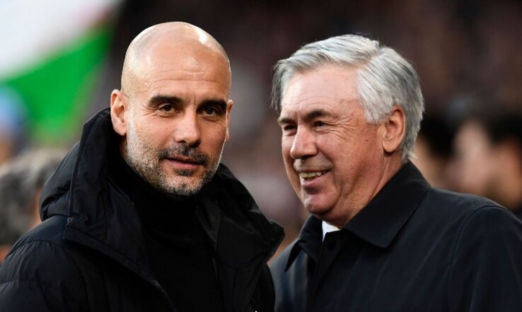 Pep Guardiola a harmadik, Carlo Ancelotti az ötödik BL-címe felé tart edzőként