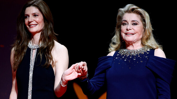 Anya és lánya: Chiara Mastroianni és Catherine Deneuve