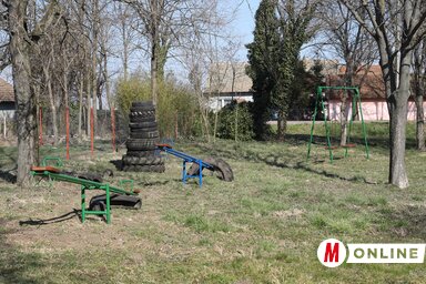 Hamarosan új elemekkel bővül a játszótér (Lakatos János felvétele)