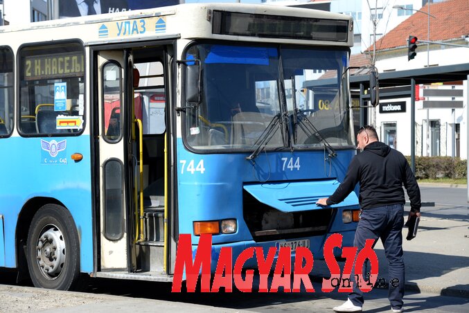 Az év végéig megérkeznek a lengyel Solaris vállalattól vásárolt elektromos autóbuszok. (Fotó: Dávid Csilla felvétele)