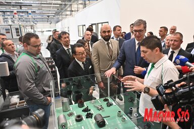 Megnyílt a Nidec japán nagyvállalat újvidéki gyára