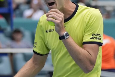 Hugert Hurkacz megőrizte Đoković elsőségét (Fotó: Beta/AP)