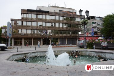 A verbászi önkormányzat épülete (Paraczky László felvétele)